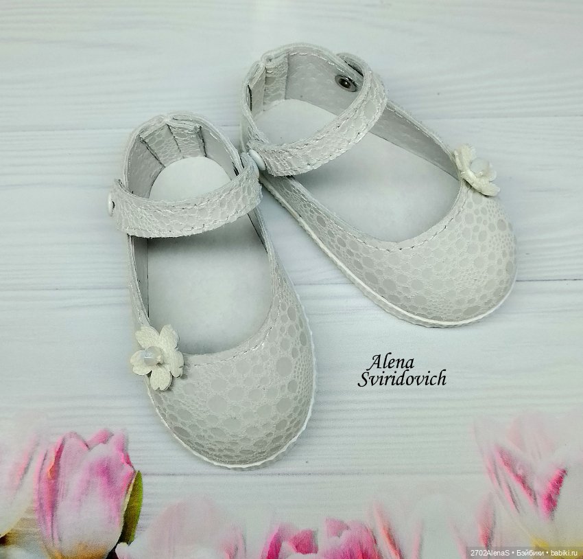 Обувь для кукол Gotz 50 см (туфельки) (фото 3)