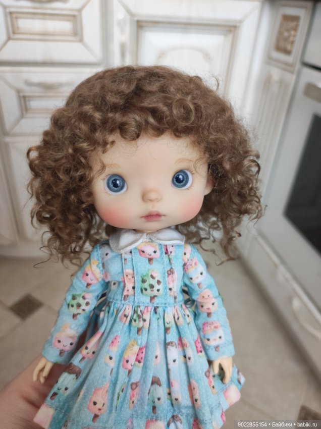 Продам очень красивый паричок из локонов козочки на Монст (фото 2)