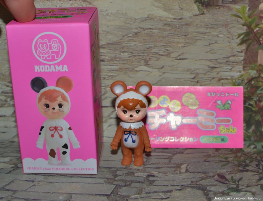 Пупсы Nakayoshi Charmy-chan Coloring Collection Animal Ver. №5
