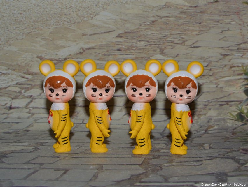 Пупсы Nakayoshi Charmy-chan Coloring Collection Animal Ver. №4 (фото 8)