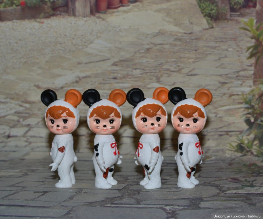 Пупсы Nakayoshi Charmy-chan Coloring Collection Animal Ver. №1 (фото 7)