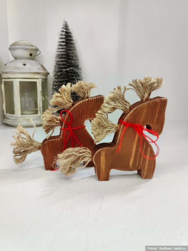 Лошадки деревянные) — Аксессуары для кукольных фотосессий (фото 3)