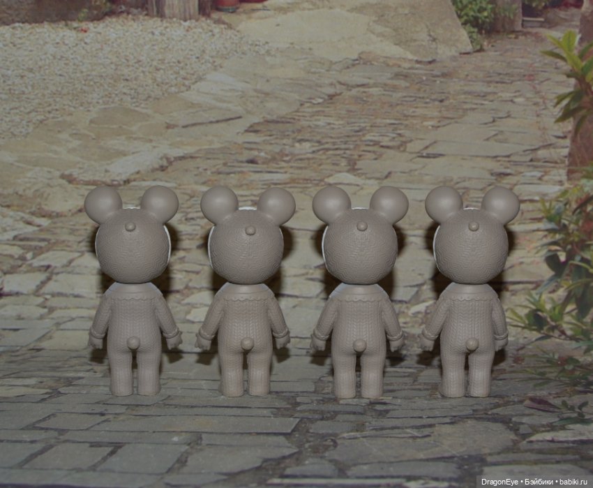 Пупсы Nakayoshi Charmy-chan Coloring Collection Animal Ver. №3 (фото 5)