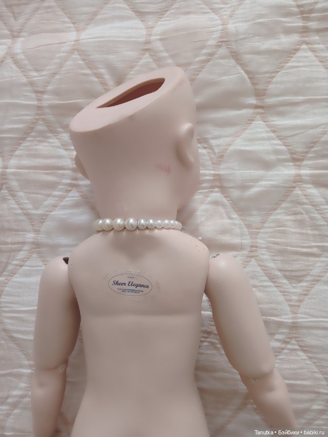 Реплика антикварной куклы Bru Jne, 1997 год (фото 5)