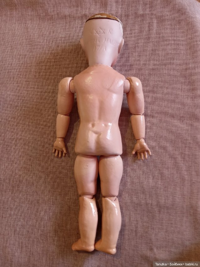 Реплика антикварной куклы Mеin Liebling Kammer Reinchardt молда 117A (фото 7)