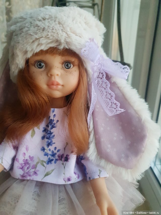 Комплект Пасхальный кролик для кукол 32-34 см (фото 2)