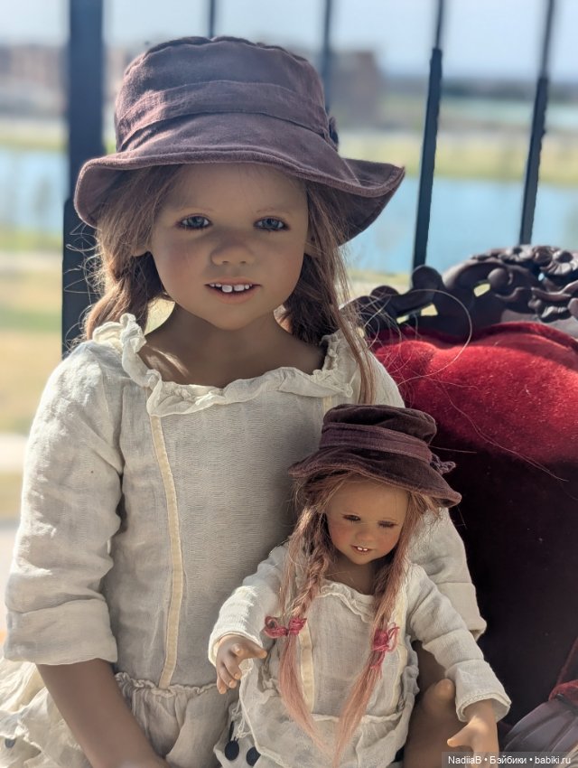 Annette Himstedt клубная кукла Пуки+ Пуки маленькая (фото 4)