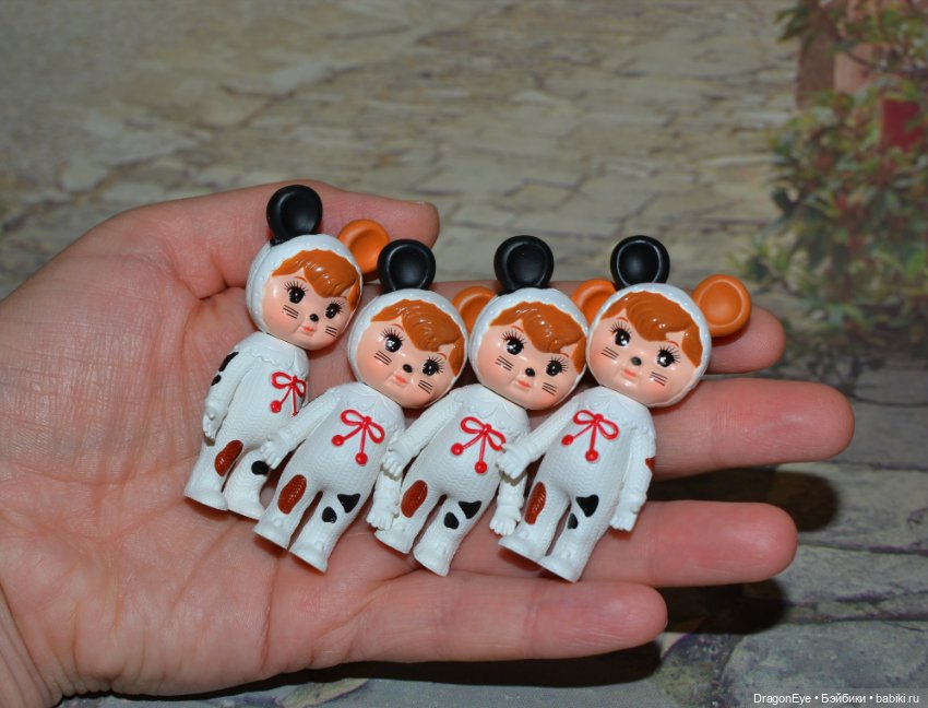 Пупсы Nakayoshi Charmy-chan Coloring Collection Animal Ver. №1 (фото 9)