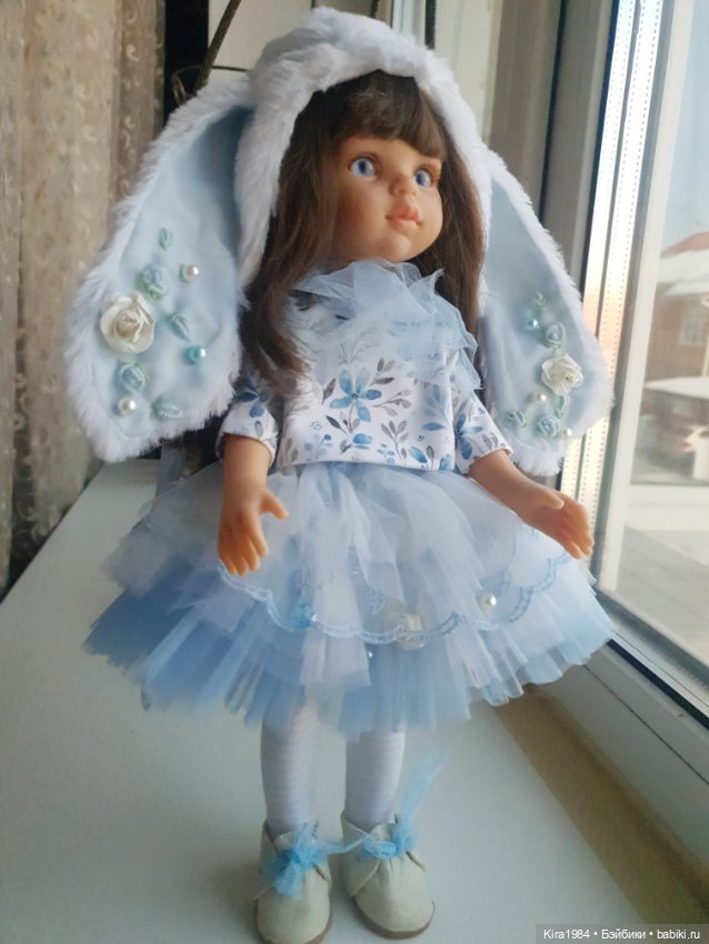 Комплект Пасхальный с вышивкой для кукол 32-34 см (фото 4)