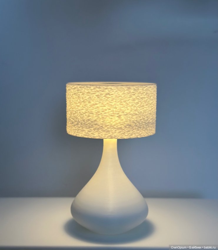 Лампа настольная 1/6 — Миниатюра для кукол (фото 3)