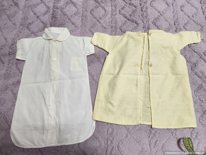 Винтажная детская одежда для больших кукол