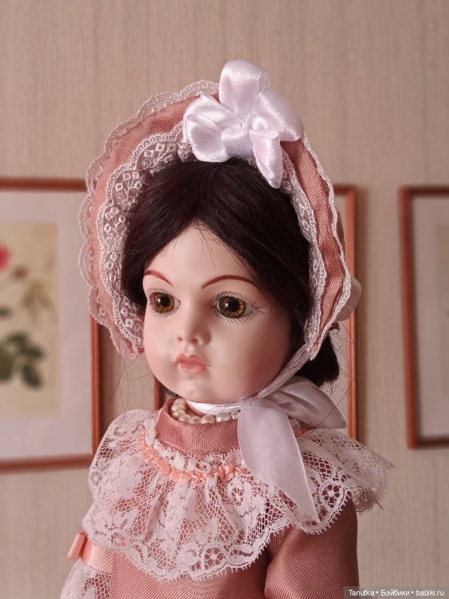 Реплика антикварной куклы Bru Jne, 1997 год (фото 3)