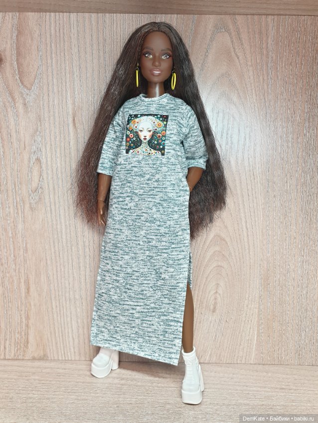 Платье для Барби пышки — Одежда для кукол (фото 3)