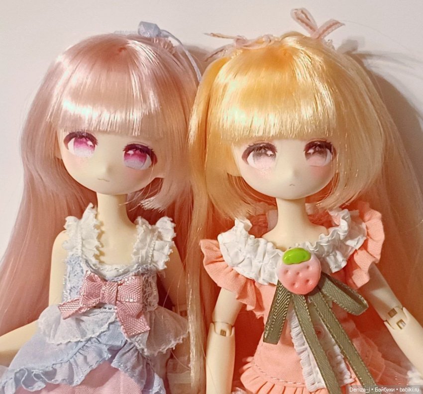 Розочка и Земляничка, куколки Momotale (фото 8)