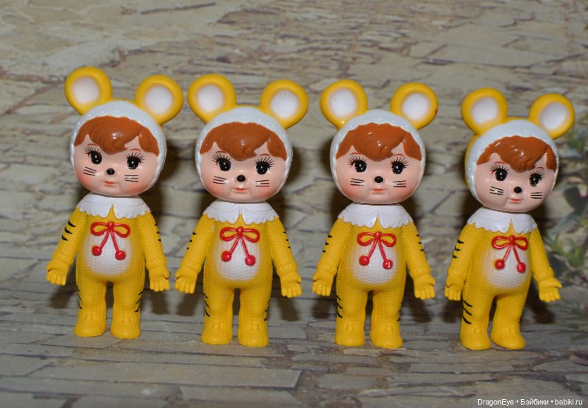 Пупсы Nakayoshi Charmy-chan Coloring Collection Animal Ver. №4 (фото 4)