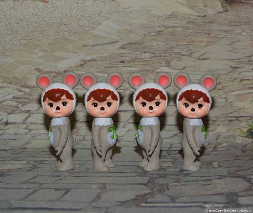 Пупсы Nakayoshi Charmy-chan Coloring Collection Animal Ver. №3 (фото 7)