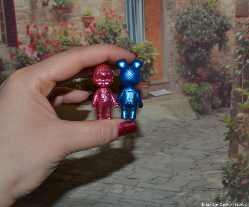 Nakayoshi Charmy-chan комплект пупсов для куколок в ретро стиле - 2 шт (фото 10)