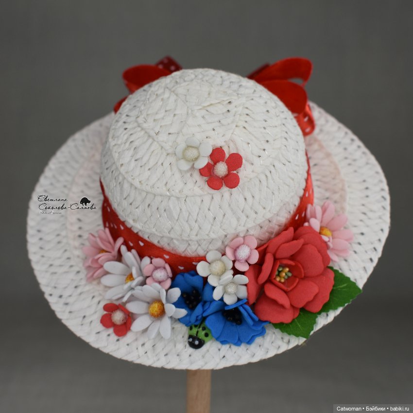 Шляпка на пупса Paolitos — Шляпы (фото 3)