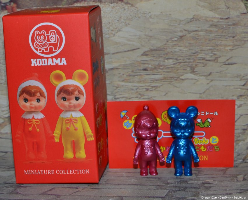 Nakayoshi Charmy-chan комплект пупсов для куколок в ретро стиле - 2 шт (фото 2)