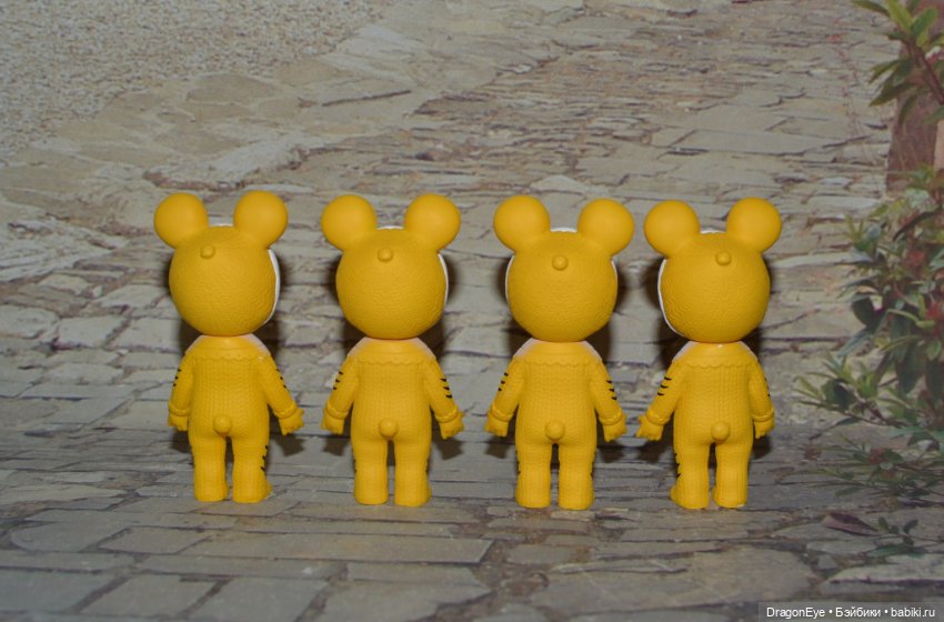 Пупсы Nakayoshi Charmy-chan Coloring Collection Animal Ver. №4 (фото 6)