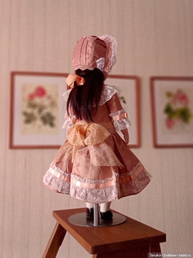 Реплика антикварной куклы Bru Jne, 1997 год (фото 2)