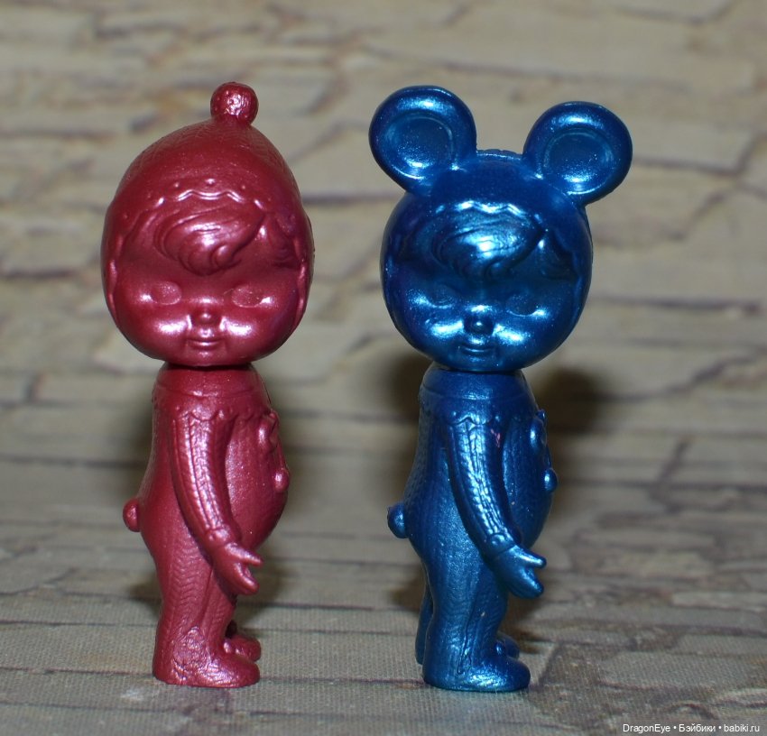 Nakayoshi Charmy-chan комплект пупсов для куколок в ретро стиле - 2 шт