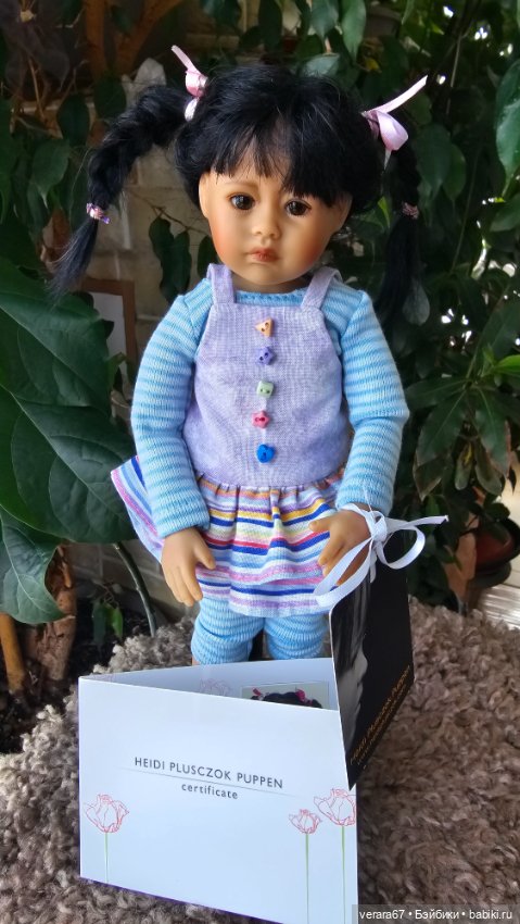 Felipa — коллекционная кукла от Heidi Plusczok 2014 г (фото 8)