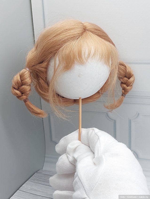 Парик Awen 9-10 с двумя косичками (фото 5)