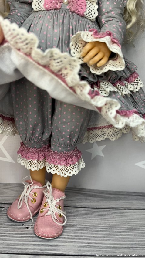 Комплект одежды в стиле шебби шик в наличии! Подходит Паола Рейна , Little Darling, Ardyn tween! В (фото 5)