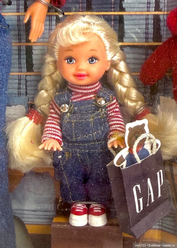 Набор Gap Barbie Kelly, Mattel, (фото 5)