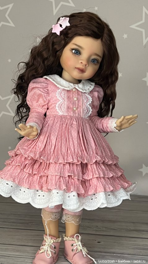 Парик натуральный блондин 8/9 для Паола Рейна и аналогичных кукол