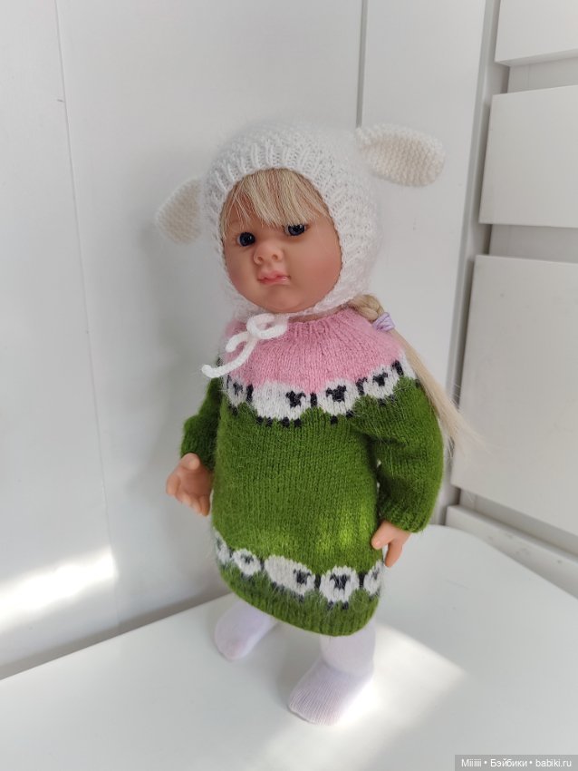 Комплект одежды Овечки для кукол Вихтель Wichtel (фото 5)