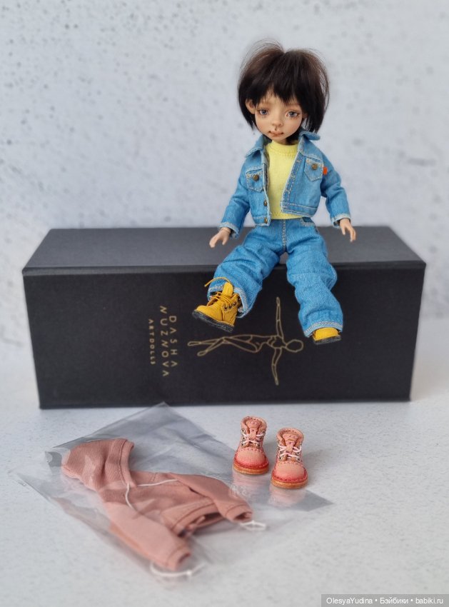Авторская кукла "Жу" Даши Нужновой