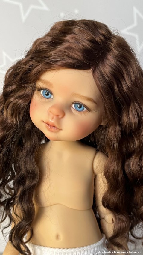 Парик натуральный блондин 8/9 для Паола Рейна и аналогичных кукол (фото 2)