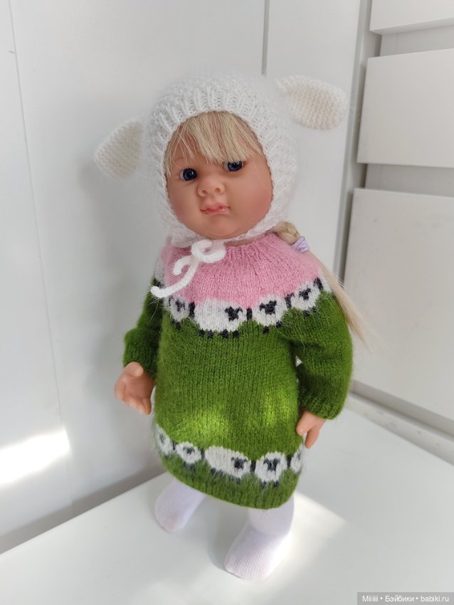 Комплект одежды Овечки для кукол Вихтель Wichtel (фото 3)