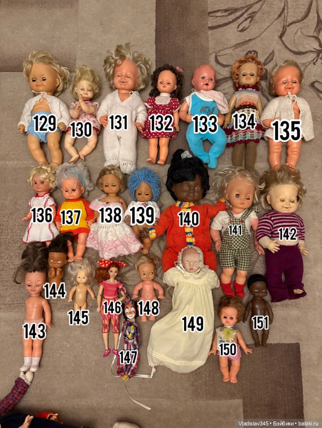 Расхомяк кукол — Винтажные куклы и игрушки детства (фото 6)