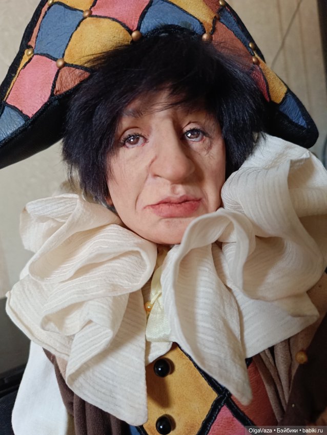 Грустный шут — Авторские куклы