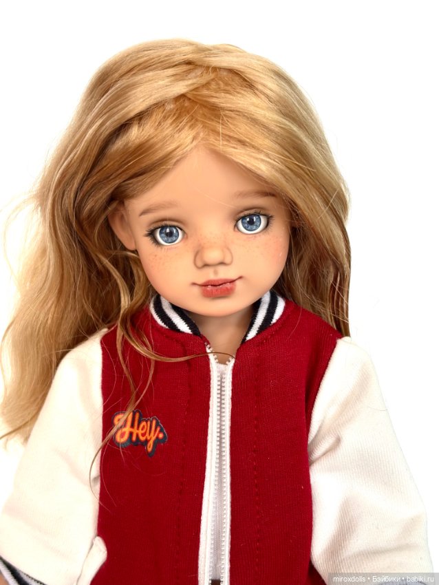 Блондиночка Яна, авторская шарнирная кукла из полиуретана, фулсет