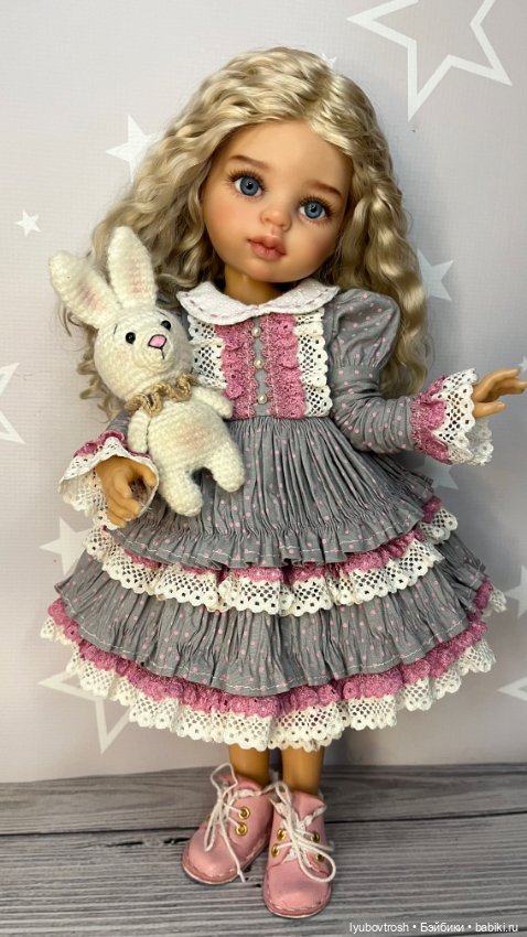 Комплект одежды в стиле шебби шик в наличии! Подходит Паола Рейна , Little Darling, Ardyn tween! В (фото 10)