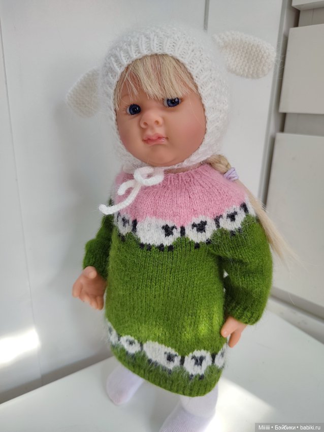 Комплект одежды Овечки для кукол Вихтель Wichtel (фото 4)