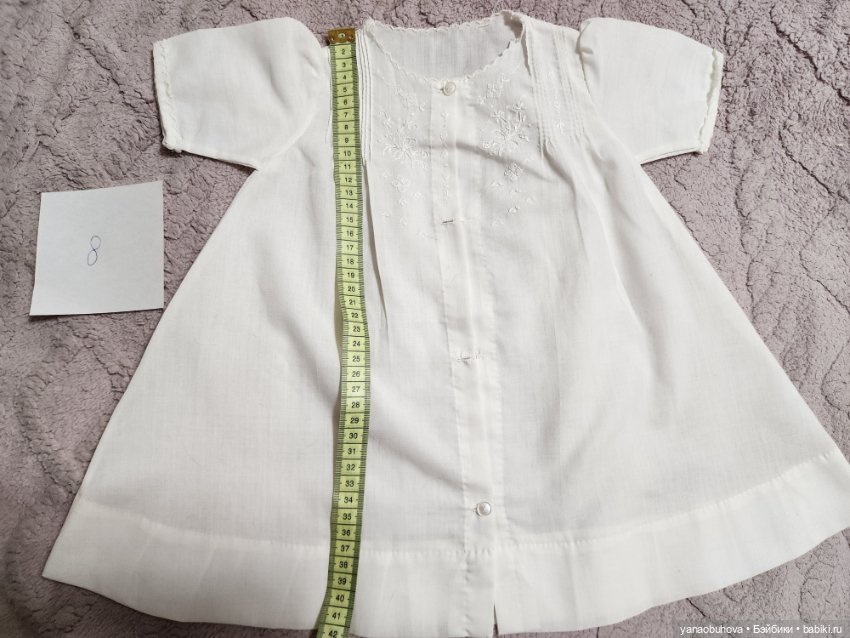 Винтжные белые детские платья и нижние сорочки для ваших кукол (фото 8)