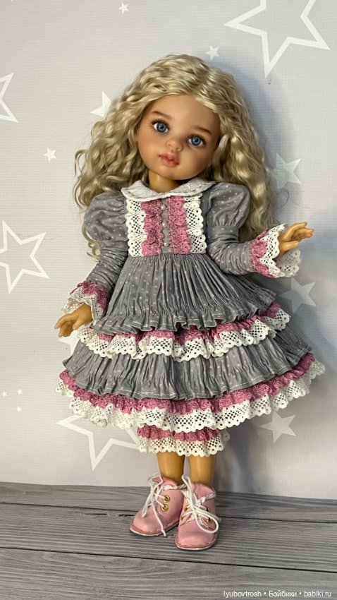 Комплект одежды в стиле шебби шик в наличии! Подходит Паола Рейна , Little Darling, Ardyn tween! В (фото 8)