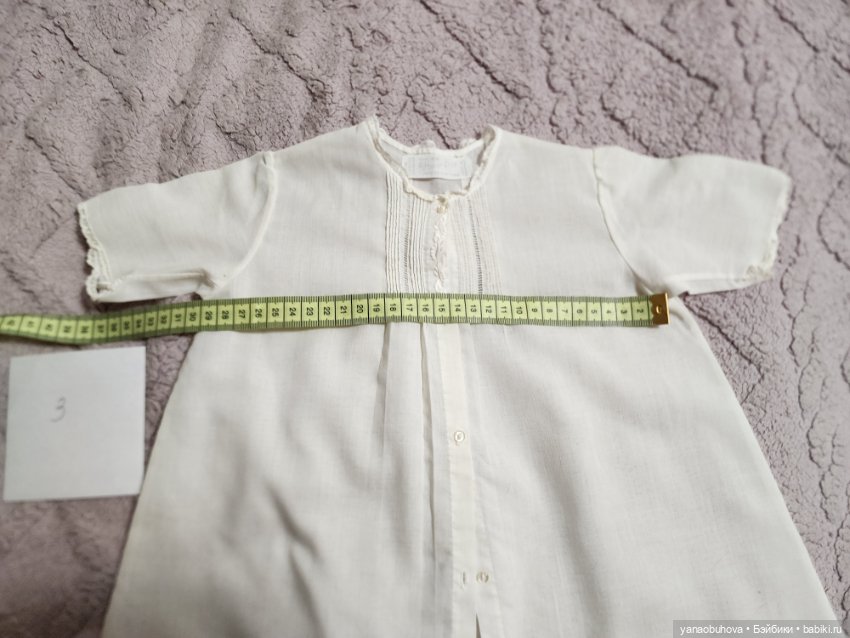 Винтжные белые детские платья и нижние сорочки для ваших кукол (фото 4)