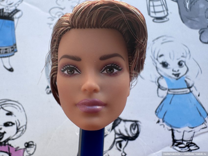 Голова Барби Лукс 22 Виктория петит (фото 9)