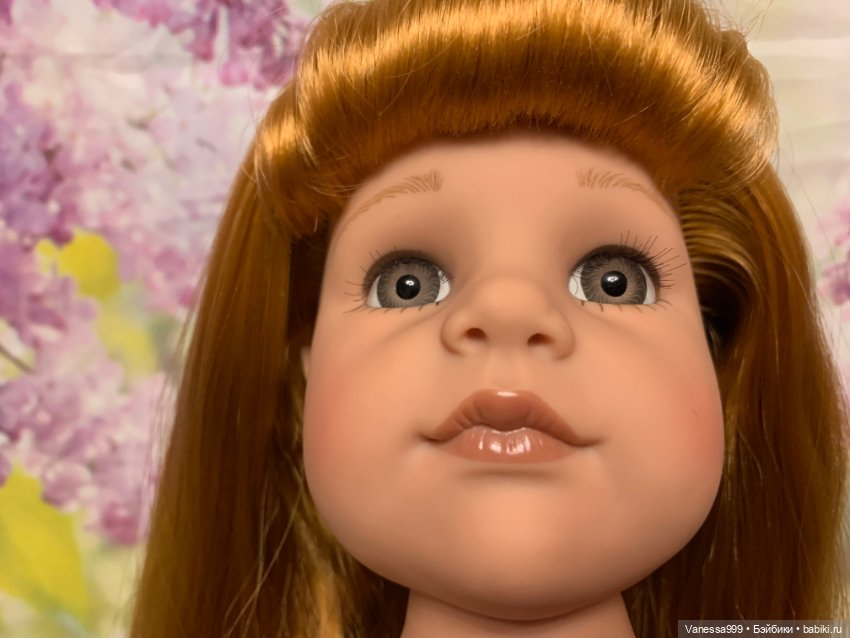 Редкая рыжая Ханна с собачкой 2017 г. от Gotz (Готц).Полный комплект