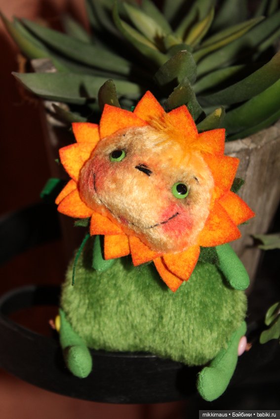 Весенний цветочек - Подсолнушек (фото 3)