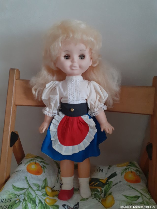 Красная шапочка кукла СССР (фото 4)
