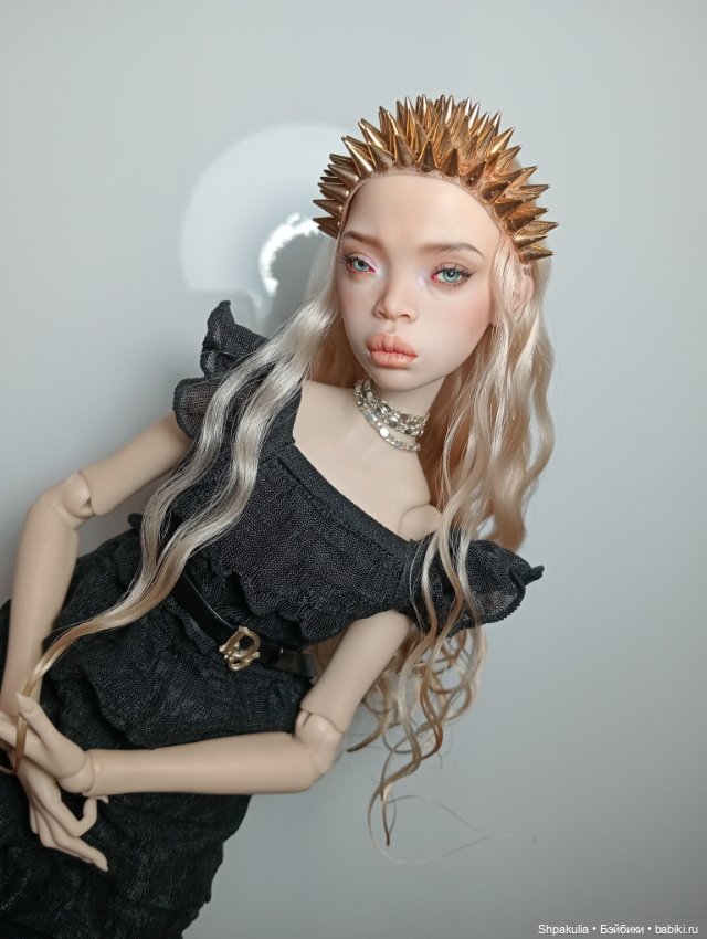 Парик на кукол от Popovy sisters, Лосевой и др (фото 8)