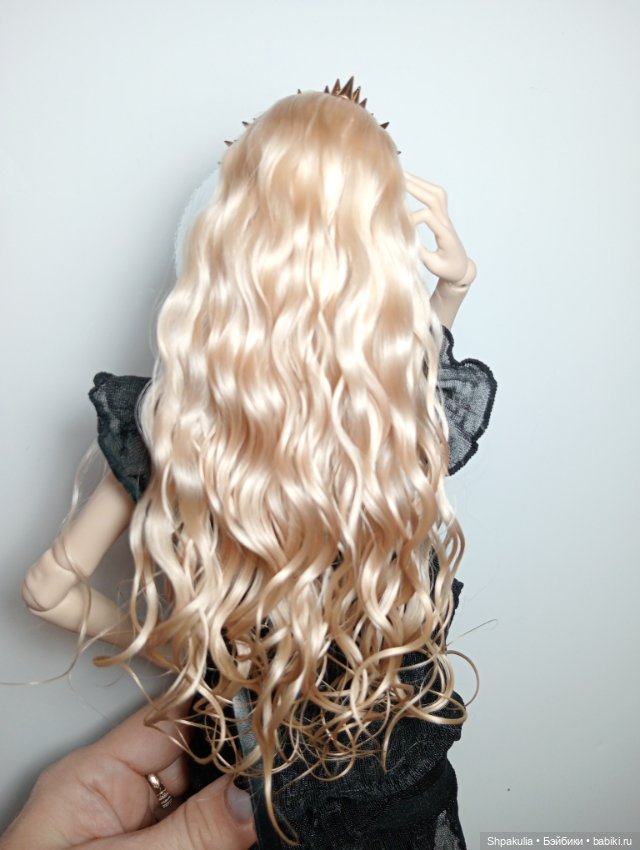 Парик на кукол от Popovy sisters, Лосевой и др (фото 6)