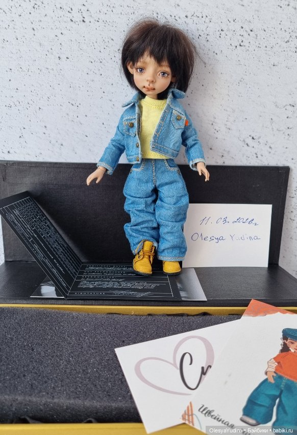 Авторская кукла "Жу" Даши Нужновой (фото 2)